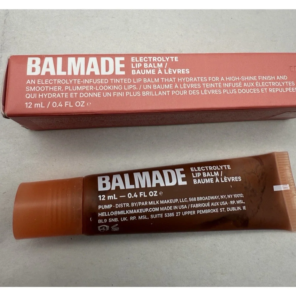 Milk Makeup Balmade Electrolyte Lip Balm~Pump~NIB~0.4 FL Oz *READ...